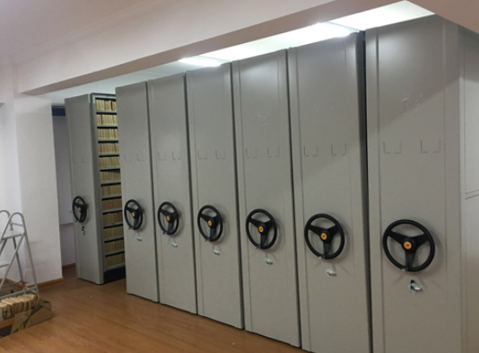 湖南常德市環(huán)境衛生管理處采購永亨無(wú)軌密集架